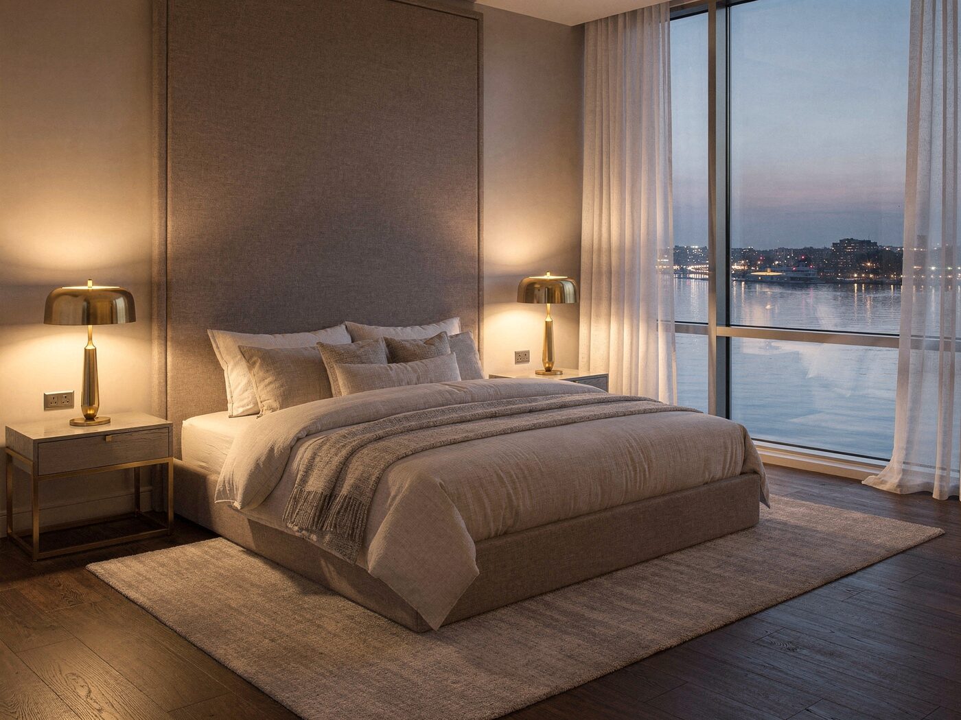 Bedroom at The Meridian